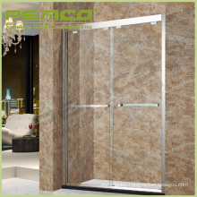 foshan wholesale cheap hotel stainless steel Tempered glass shower cubicle